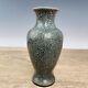 9.1 Antique Chinese Porcelain Song Dynasty Ge Kiln Cyan Glaze Ice Crack Vase