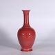 9.1 Chinese Antique Porcelain Qing Dynasty Kangxi Mark Red Glaze Vase