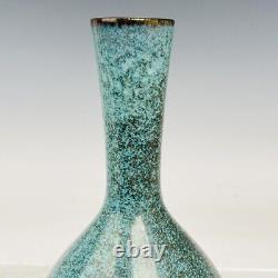 9.1 Chinese Old Antique Porcelain Song dynasty jun kiln Blue glaze Fambe Vase