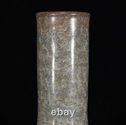 9.5 Antique Chinese Porcelain song dynasty guan kiln cyan glaze Ice crack Vase