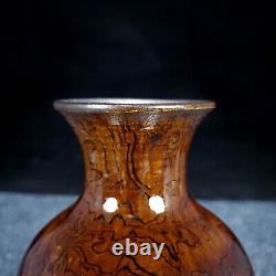 9.6 Old Antique Chinese Porcelain tang dynasty Marbled ware red glaze pattern