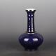 9 Chinese Porcelain Qing Dynasty Kangxi Blue Glaze Bottle Vase