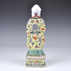 A Chinese Porcelain 19th Century Famille Verte Figure