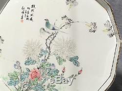 A Chinese Porcelain Charger by Xiancha