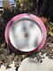 A Chinese Antique Porcelain Pink Plate With Marks Famille Rose