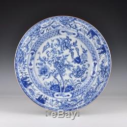 A Fine And Perfect Chinese Porcelain 18th Century Blue And White Charger