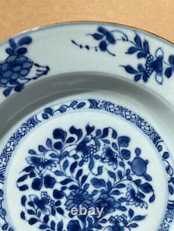 A Fine Antique Chinese KANGXI Flower Porcelain Plate #2
