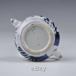 A Perfect Chinese Blue&White Porcelain Kangxi Per. Teapot With Floral Decoration