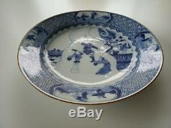 A Rare Chinese Porcelain Blue And White'western Chamber' Kangxi Plate / Dish