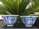 A Pair Of Antique Chinese Ming Dynasty Kraak Bowls, 16 Or 17th Century