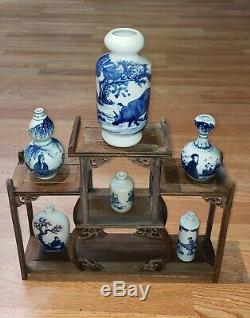 ANTIQUE CHINESE GIFT SET (Classic White and Blue Porcelain)