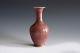 An Antique Chinese Peachbloom Glazed Porcelain Kangxi Marked Vase
