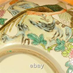 An Antique Vintage Chinese Porcelain Huge Punch Bowl 13