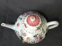 Antique 18th C Chinese Export Porcelain Teapot yongzheng period 1723-35