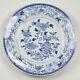 Antique 18th C Kangxi Period 15 Chinese Porcelain Plate Charger Ming Style