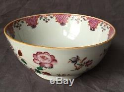 Antique 18th Century Chinese Export Porcelain Bowl