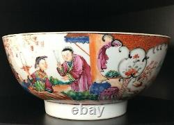 Antique 18th Century Chinese Export Porcelain Bowl Qianlong Period
