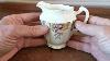 Antique Blairs Floral Porcelain China Hand Coloured Milk Jug