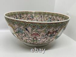 Antique Chinese Bowl Porcelain Glaze Republic Period 10