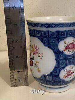 Antique Chinese Export Famille Rose Porcelain Cup