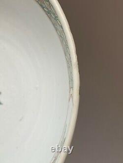 Antique Chinese Famille Verte Kangxi Porcelain Bowl 17-18 th C