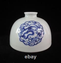 Antique Chinese Hand Painting TaiBaiZun Porcelain Pot Vase KangXi Mark