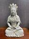 Antique Chinese Old Chinese Blanc De Chine Porcelain Statue Of Standing