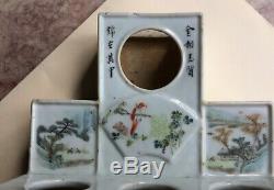 Antique Chinese PORCELAIN OPIUM HOLDER or QING