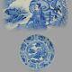 Antique Chinese Porcelain 16/17th C Wanli Kraak Porcelain Plate Literatu