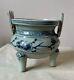 Antique Chinese Porcelain Blue And White Censer. Ming Period