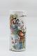 Antique Chinese Porcelain Brush Pot, 11 Inches Tall