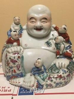 Antique Chinese Porcelain Buddha