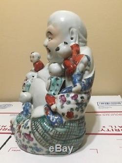 Antique Chinese Porcelain Buddha