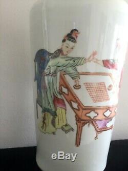 Antique Chinese Porcelain Enameled Vase