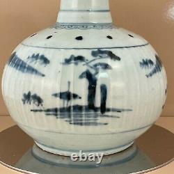 Antique Chinese Porcelain Ewer Qing Dynasty Very Rare(As Is)