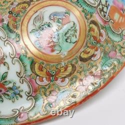 Antique Chinese Porcelain Famille Rose Medallion Large Covered Tureen, 12