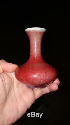 Antique Chinese Porcelain Flambe Glazed Vase