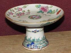 Antique Chinese Porcelain Footed Dish