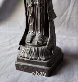 Antique Chinese Porcelain Guanyin Buddha Statue