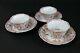 Antique Chinese Porcelain Kangxi Rouge De Fer Cup And Saucers Figures