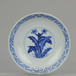 Antique Chinese Porcelain Late Ming Wanli Tianqi or Transitional Shallow