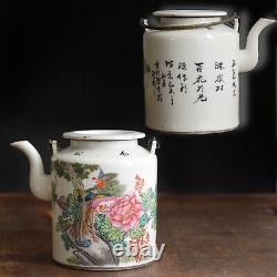 Antique Chinese Porcelain Teapot from early republic 1919