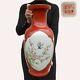 Antique Chinese Porcelain Vase Mid 20th C Guangxu Mark #928
