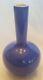 Antique Chinese Powder Blue Glazed Porcelain Bottle Vase 4.5