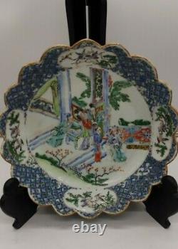 Antique Early Xix Century Chinese Porcelain Plate