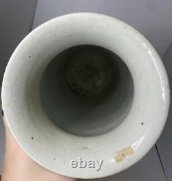 Authentic antique chinese porcelain verte vase