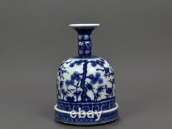 Beautiful Chinese Hand Painting Blue&white Porcelain Pine bamboo plum Vase