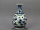 Beautiful Chinese Hand Painting Blue&white Porcelain Yuhuchun Vase