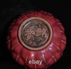 Beautiful Chinese Hand Painting Jun Kiln Porcelain lotus flower Pot