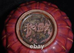 Beautiful Chinese Hand Painting Jun Kiln Porcelain lotus flower Pot